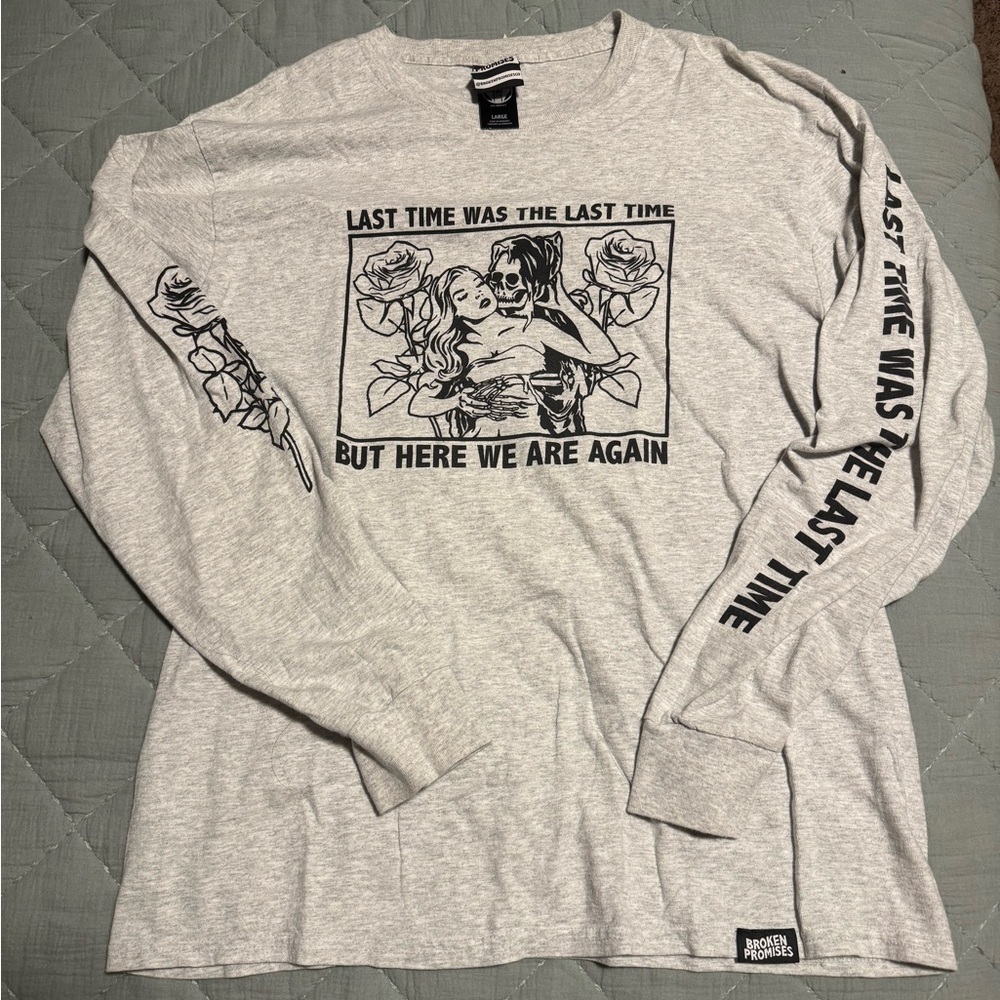 Broken promises long sleeve